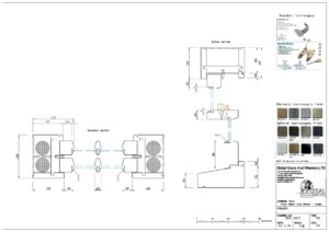 Technical drawing - Timber sliding sash - single glazed - Global Doors &  Windows